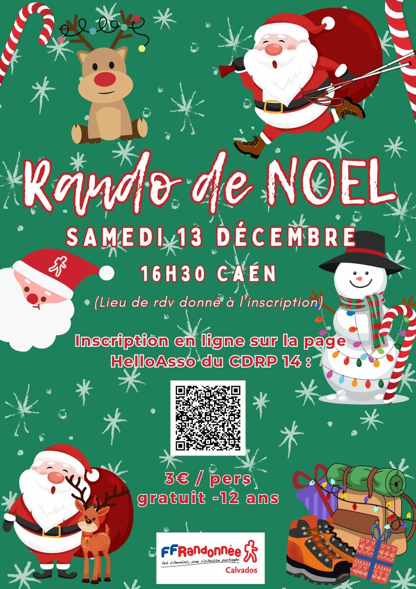 RANDO DE NOËL DU CDRP 14