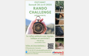 RANDO CHALLENGE DU CDRP 14